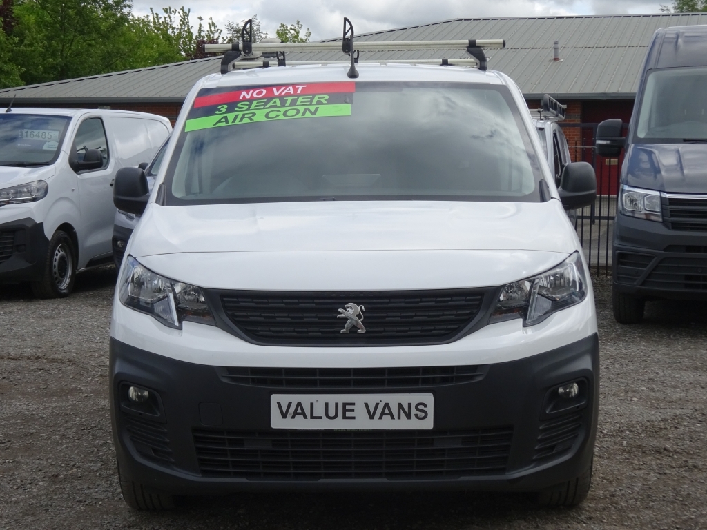 Peugeot Partner Professional L1 1.5 NV21RCO White #2
