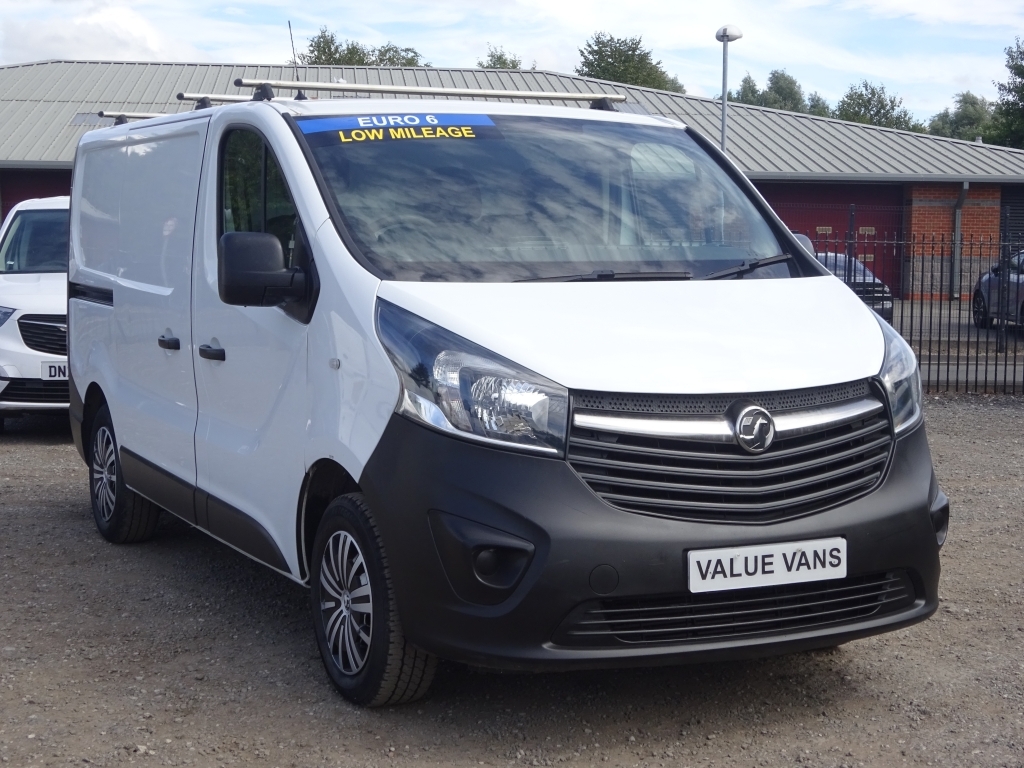Vauxhall Vivaro L1 H1 Swb White