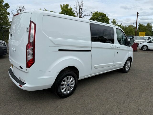 Ford Transit Custom 320 Ecoblue Limited Crew DY73FDG White #2