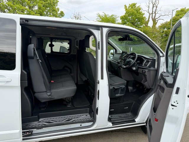 Ford Transit Custom 320 Ecoblue Limited Crew DY73FDG White #3