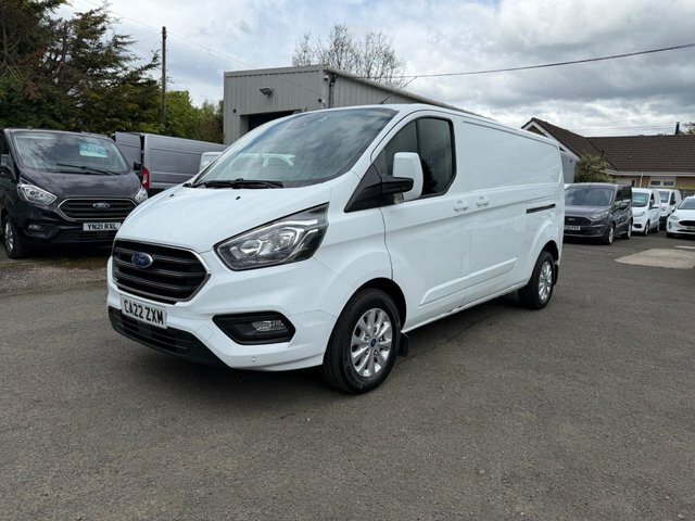 Ford Transit Custom 300 Ecoblue Limited Panel White