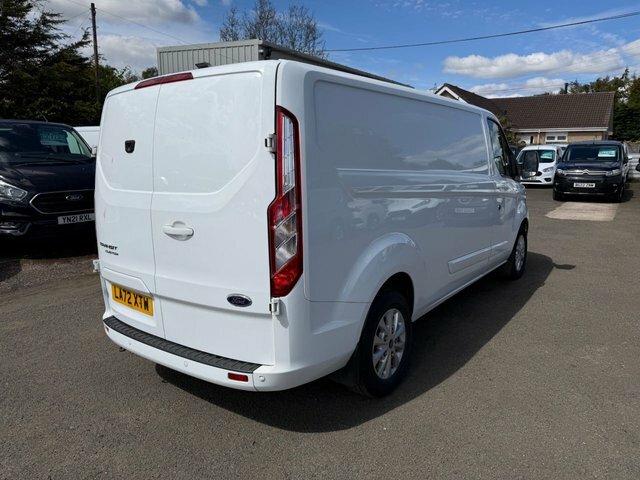 Ford Transit Custom 300 Ecoblue Limited Panel LA72XTW White #2