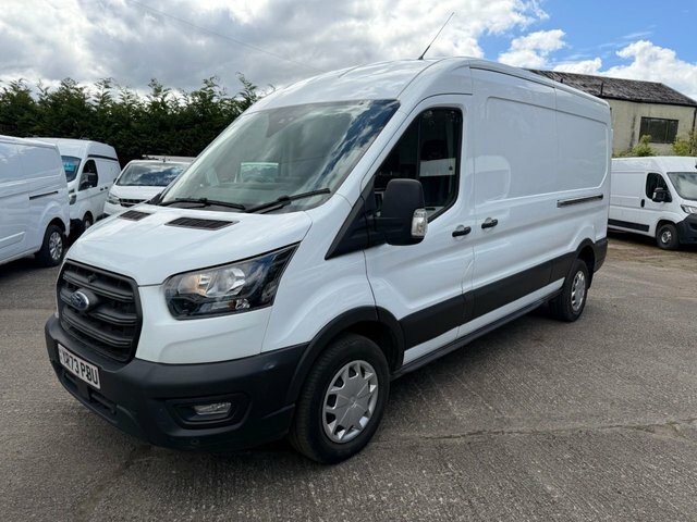 Ford Transit Custom 350 Ecoblue Trend Panel White