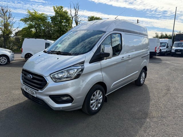 Ford Transit Custom 280 Ecoblue Limited Panel Silver
