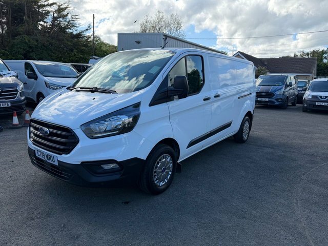 Ford Transit Custom 300 Ecoblue Panel Van White