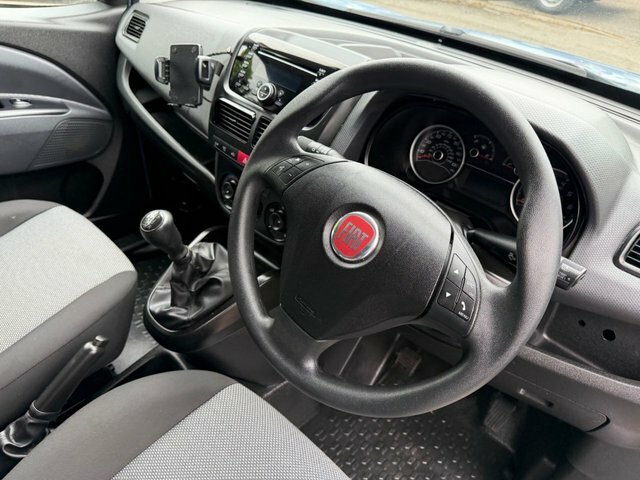 Fiat Doblo Multijetii Panel Van SF68UBT Blue #6