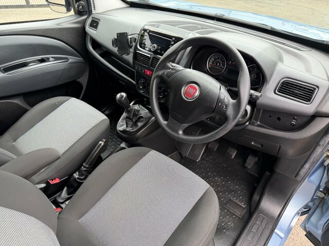 Fiat Doblo Multijetii Panel Van SF68UBT Blue #3