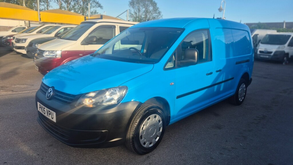 Volkswagen Caddy 1.6 Tdi 102Ps Startline Van PK15VPU Blue #2