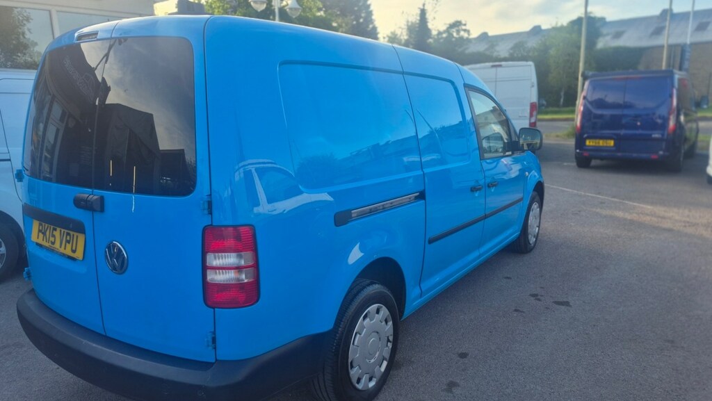 Volkswagen Caddy 1.6 Tdi 102Ps Startline Van PK15VPU Blue #3