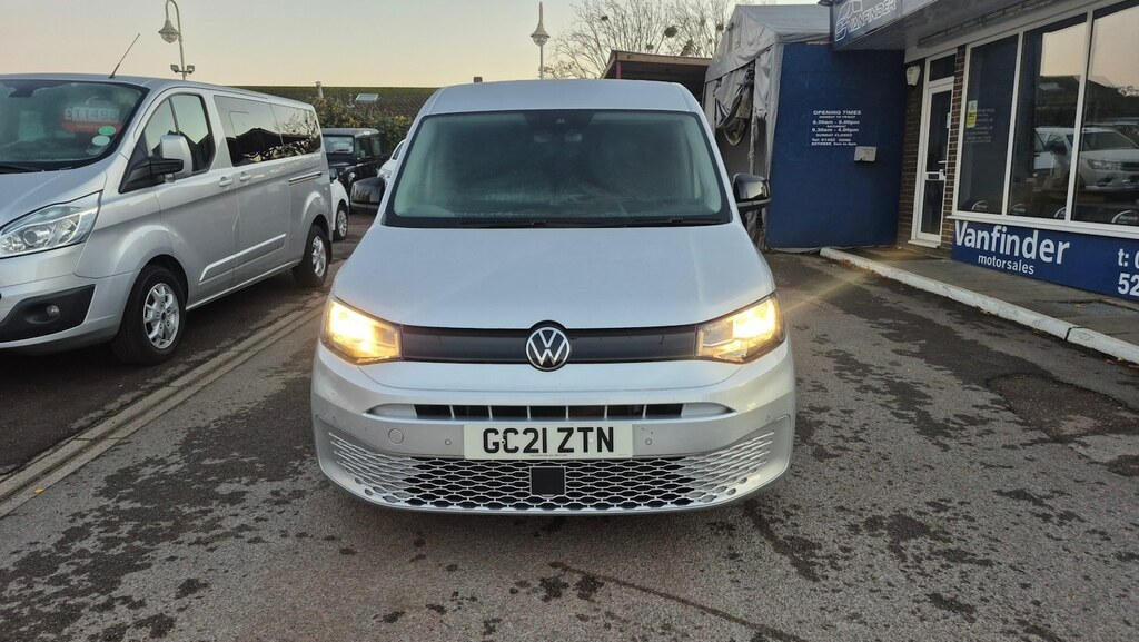 Volkswagen Caddy 2.0 Tdi 102Ps Commerce Pro Van GC21ZTN Silver #2