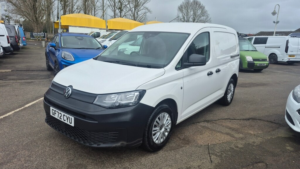 Volkswagen Caddy 2.0 Tdi 102Ps Commerce Van White