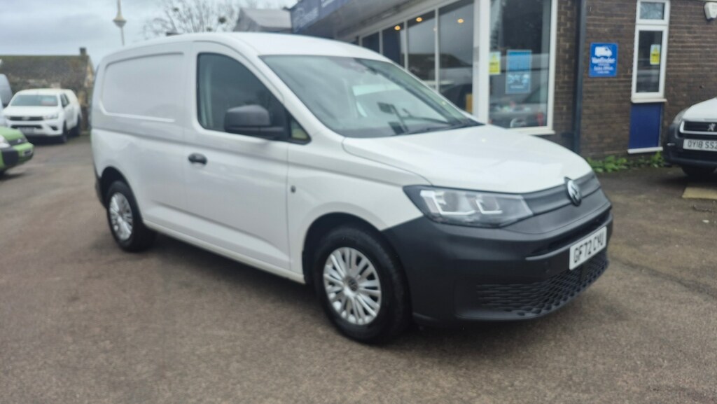 Volkswagen Caddy 2.0 Tdi 102Ps Commerce Van GF72CYU White #2