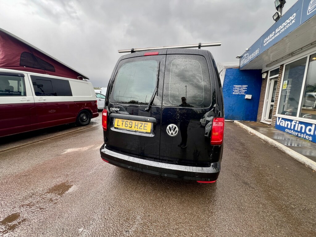 Volkswagen Caddy 2.0 Tdi Bluemotion Highline Nav Van LT69HZE Black #4