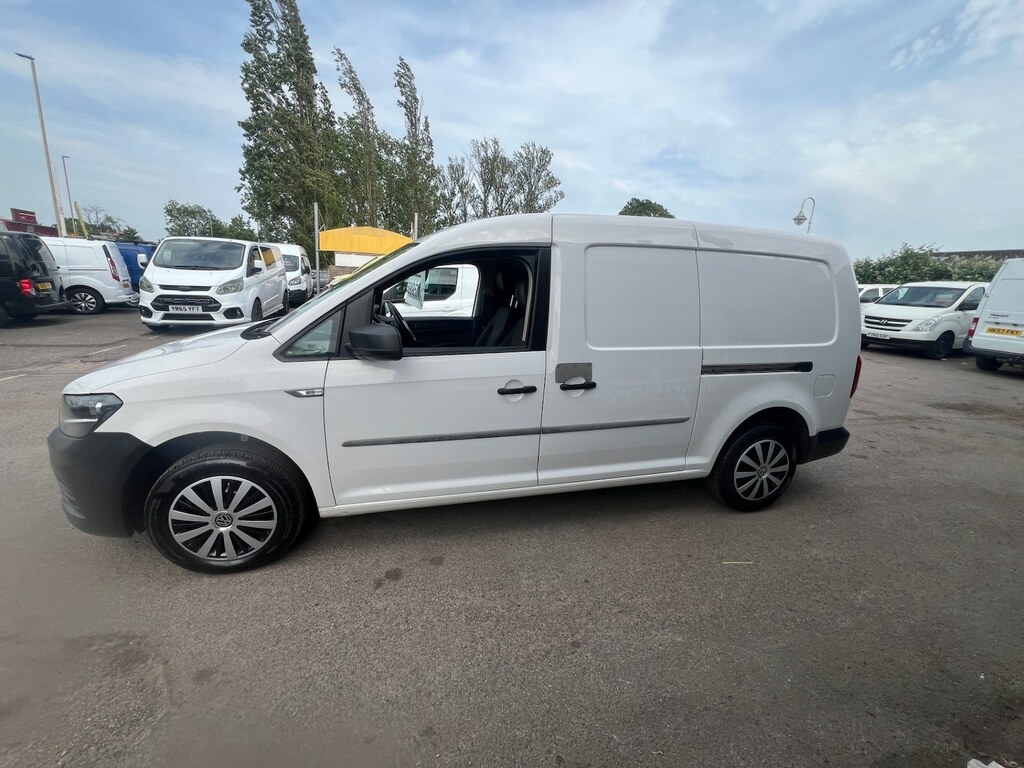 Volkswagen Caddy Maxi 2.0 Tdi Bluemotion Tech 102Ps Startline Van White #2