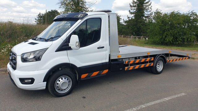Ford Transit Custom 2.0 350 Ecoblue Mhev Car Transporter Rwd WN72OKW White #3
