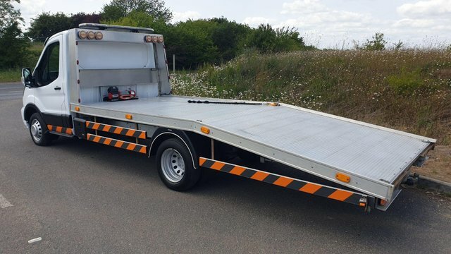 Ford Transit Custom 2.0 350 Ecoblue Mhev Car Transporter Rwd WN72OKW White #5