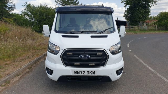 Ford Transit Custom 2.0 350 Ecoblue Mhev Car Transporter Rwd WN72OKW White #2