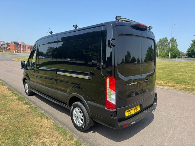 Ford Transit Custom 2.0 350 Ecoblue Limited Fwd L3 H2 Euro 6 S S YS71XUJ Black #5