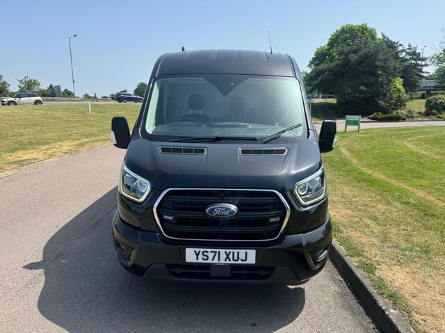 Ford Transit Custom 2.0 350 Ecoblue Limited Fwd L3 H2 Euro 6 S S YS71XUJ Black #2