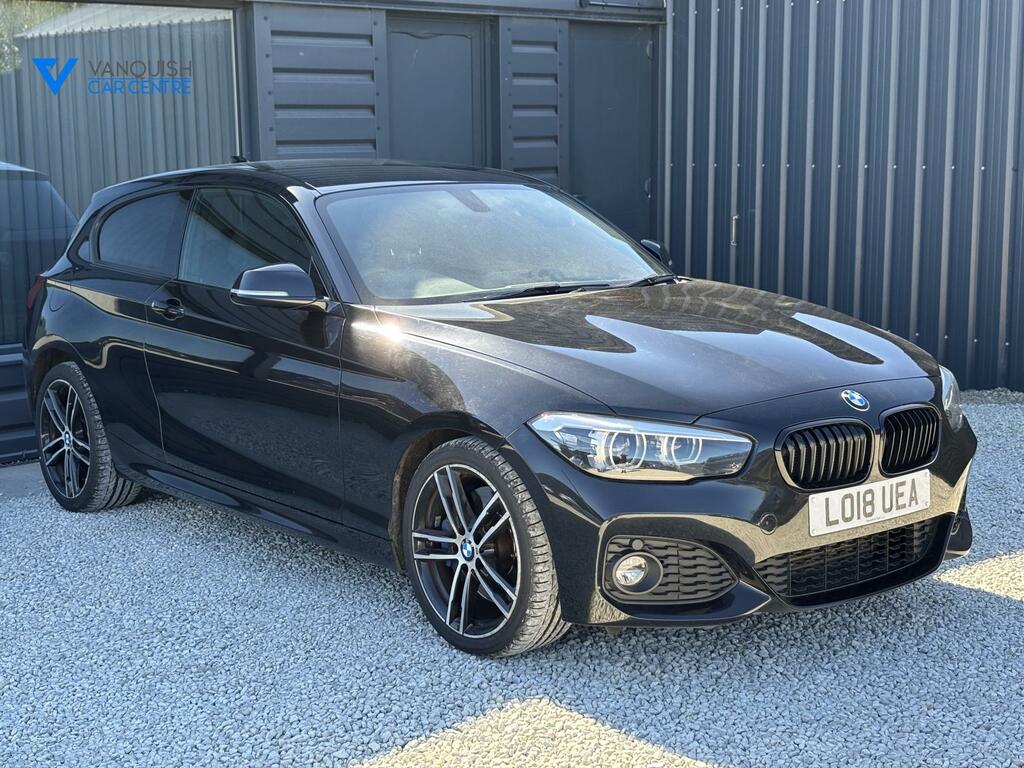 BMW 1 Series 1.5 118I M Sport Shadow Edition Hatchback Petr LO18UEA Black #2