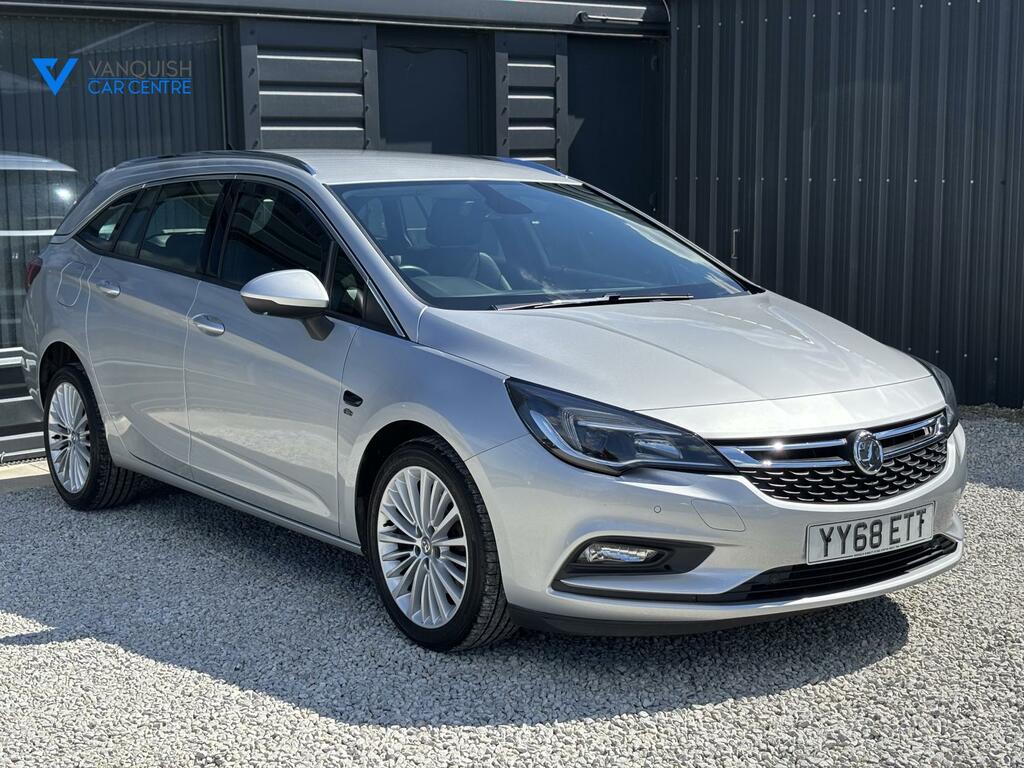 Vauxhall Astra 1.6 Cdti Blueinjection Elite Nav Sports Tourer YY68ETT Silver #2
