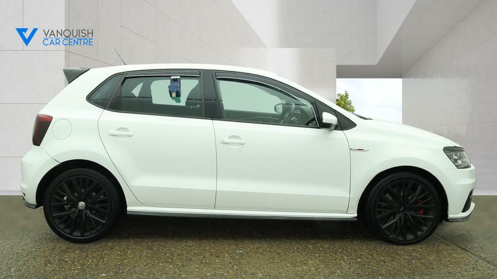 Volkswagen Polo 1.8 Tsi Gti Hatchback Euro 6 S HN17LKY White #5