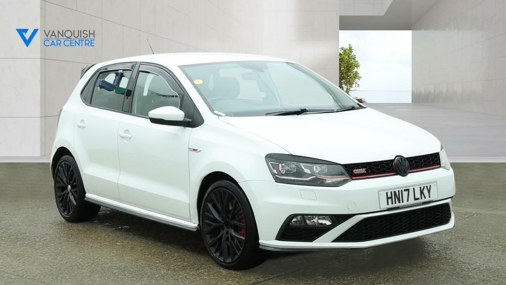 Volkswagen Polo 1.8 Tsi Gti Hatchback Euro 6 S HN17LKY White #2