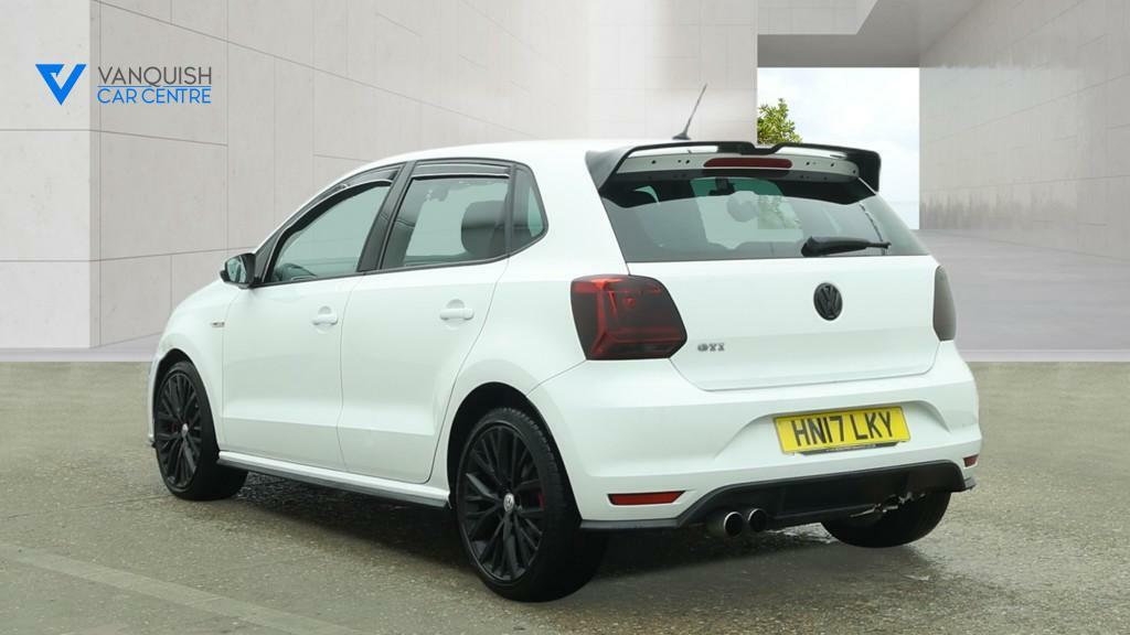 Volkswagen Polo 1.8 Tsi Gti Hatchback Euro 6 S HN17LKY White #3