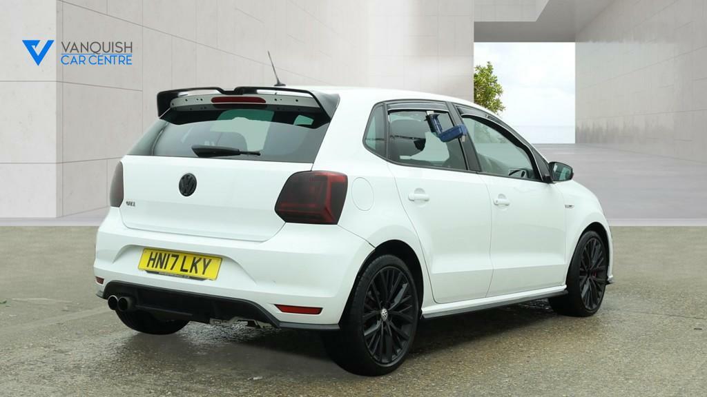 Volkswagen Polo 1.8 Tsi Gti Hatchback Euro 6 S HN17LKY White #4
