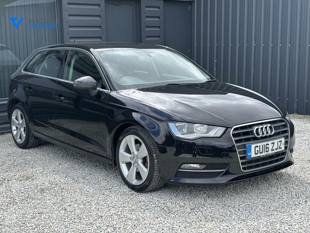Audi A3 1.6 Tdi Sport Sportback Euro 6 GU16ZJZ Black #2
