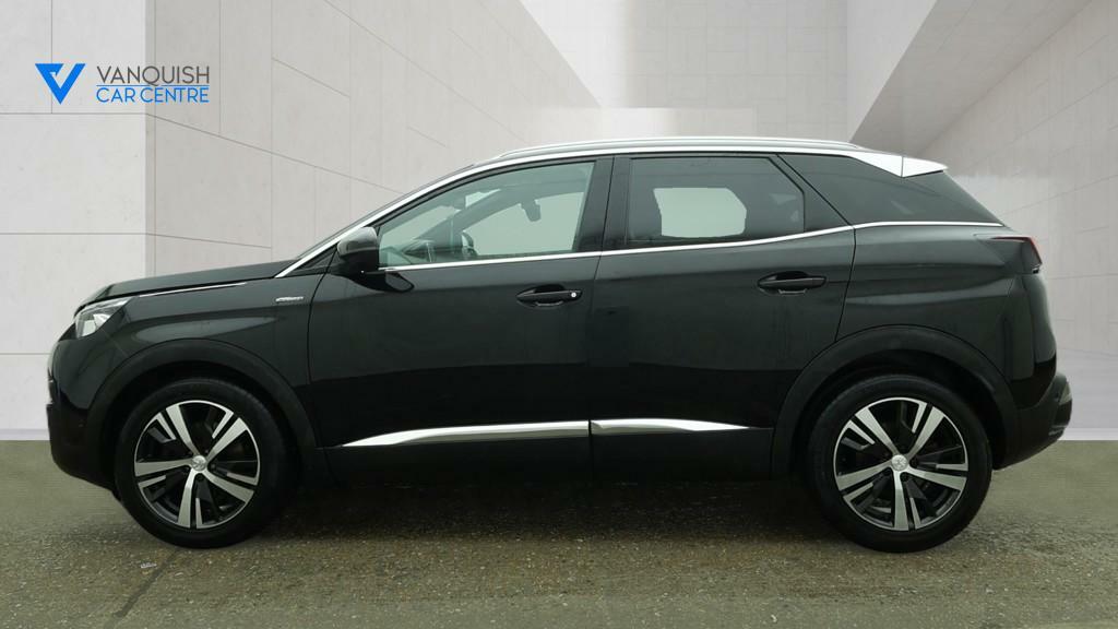 Peugeot 3008 1.5 Bluehdi Gt Line Suv Eat Euro 6 S S OY19GPZ Black #5