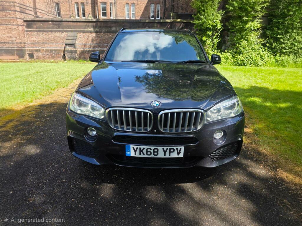 BMW X5 3.0 40D M Sport Xdrive Euro 6 S S YK68YPV Black #3