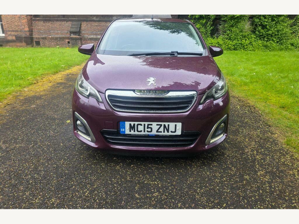 Peugeot 108 1.2 Puretech Allure Euro 6 MC15ZNJ Purple #2