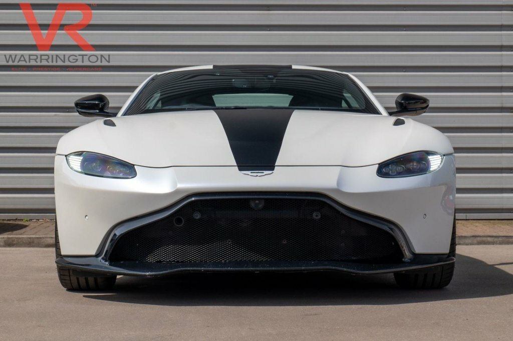 Aston Martin Vantage V8 White #4