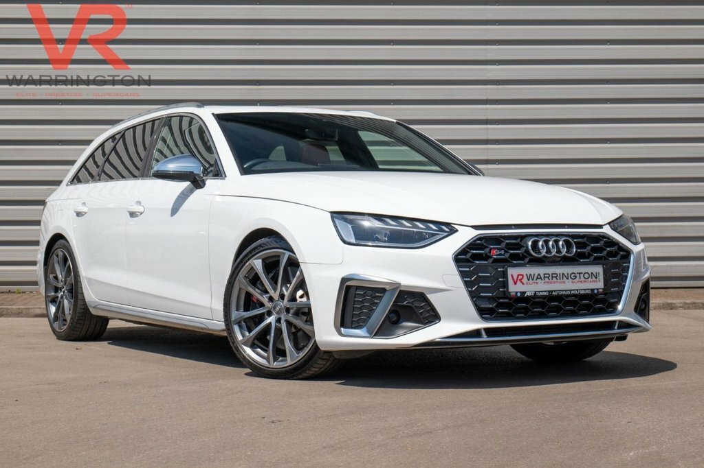 Audi S4 Estate White