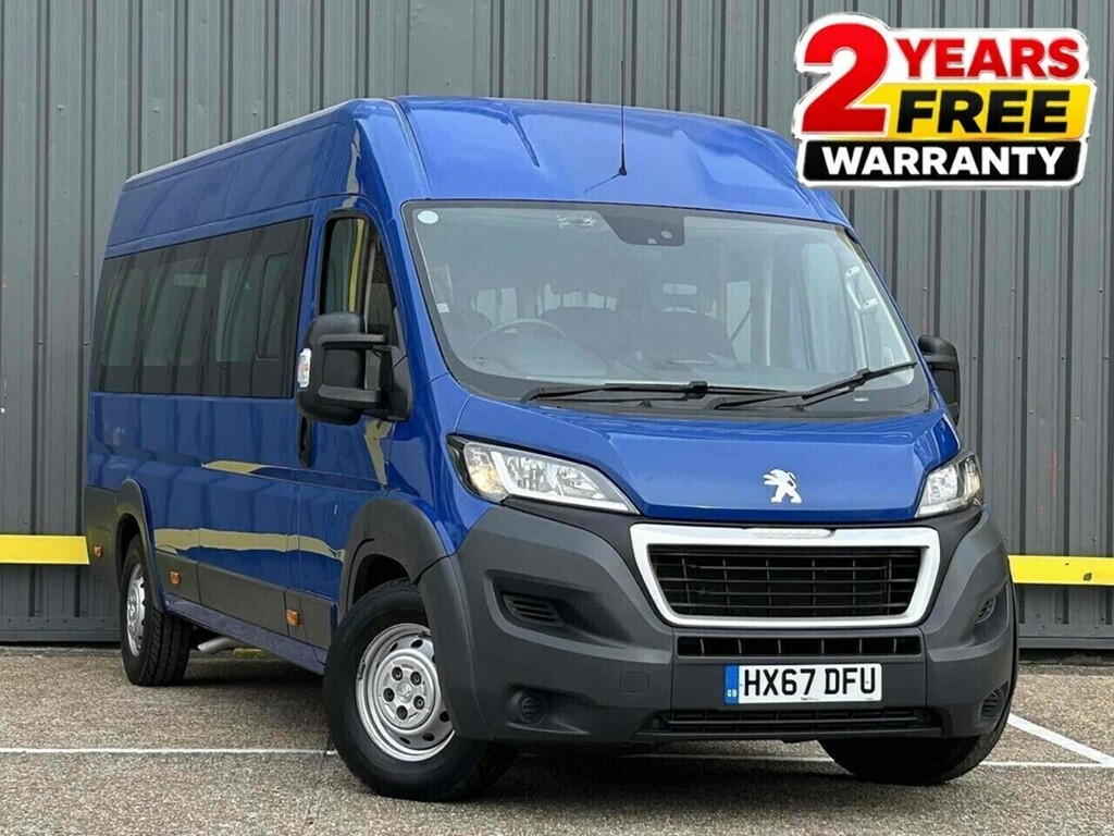 Peugeot Boxer Bluehdi 440 2.0 Minibus 9-17 Seats Di Blue