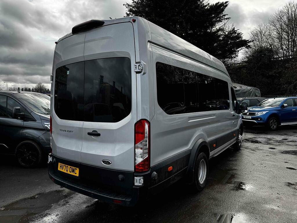 Ford Transit Custom 2.0 460 Ecoblue Leader Minibus Double Cab Dies HV70OMC Silver #5