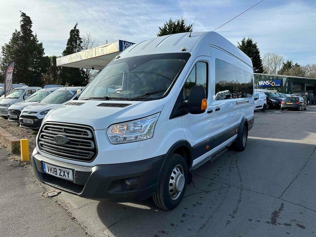 Ford Transit Custom Tdci 460 Trend Minibus 2.2 VK18ZXY White #2