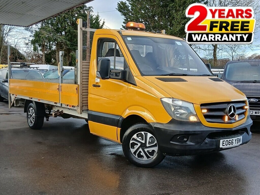 Mercedes-Benz Sprinter 2.1 313 Cdi Chassis Cab Rwd L4 White