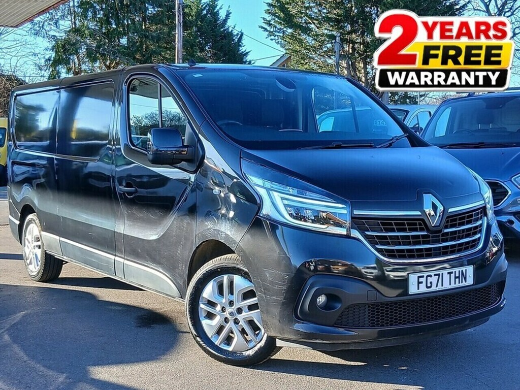 Renault Trafic 2.0 Dci Energy 30 Sport Panel Van Manua Black