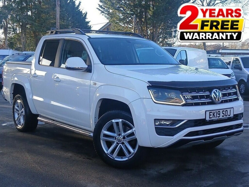 Volkswagen Amarok 3.0 Tdi V6 Highline Double Cab Pickup A White