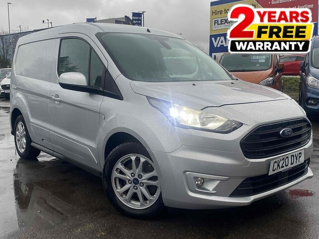 Ford Transit Connect 1.5 200 Ecoblue Limited Panel Van Manua Silver