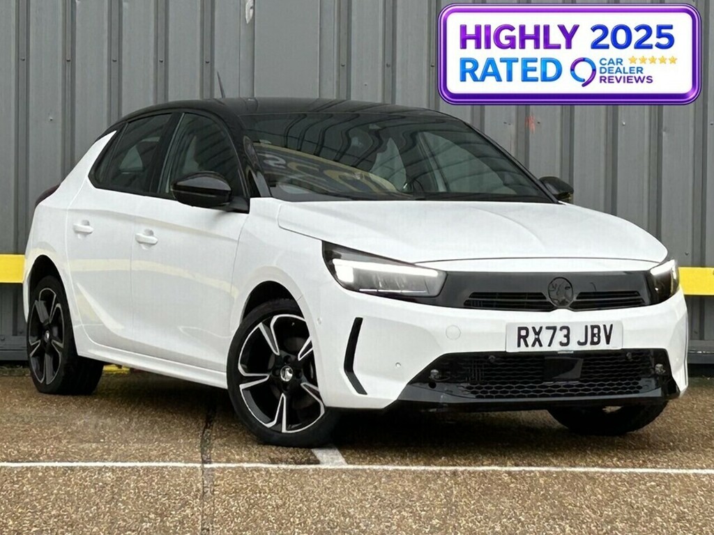 Vauxhall Corsa 1.2 Turbo Gs Hatchback Euro 6 S White