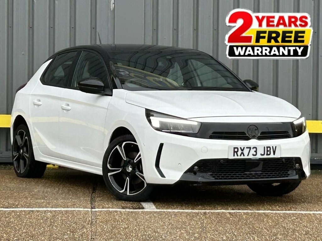 Vauxhall Corsa 1.2 Turbo Gs Hatchback Euro 6 S White