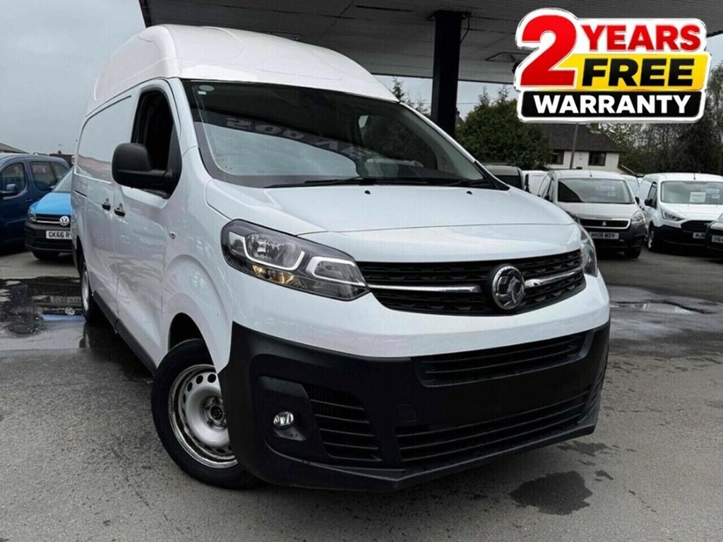 Vauxhall Vivaro 1.5 Turbo D 2900 Dynamic Panel Van 6Dr Manu White