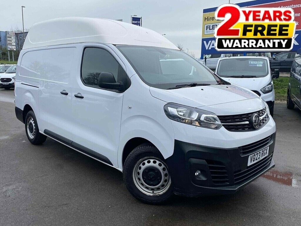 Vauxhall Vivaro 1.5 Turbo D 2900 Dynamic Panel Van 6Dr Manu White