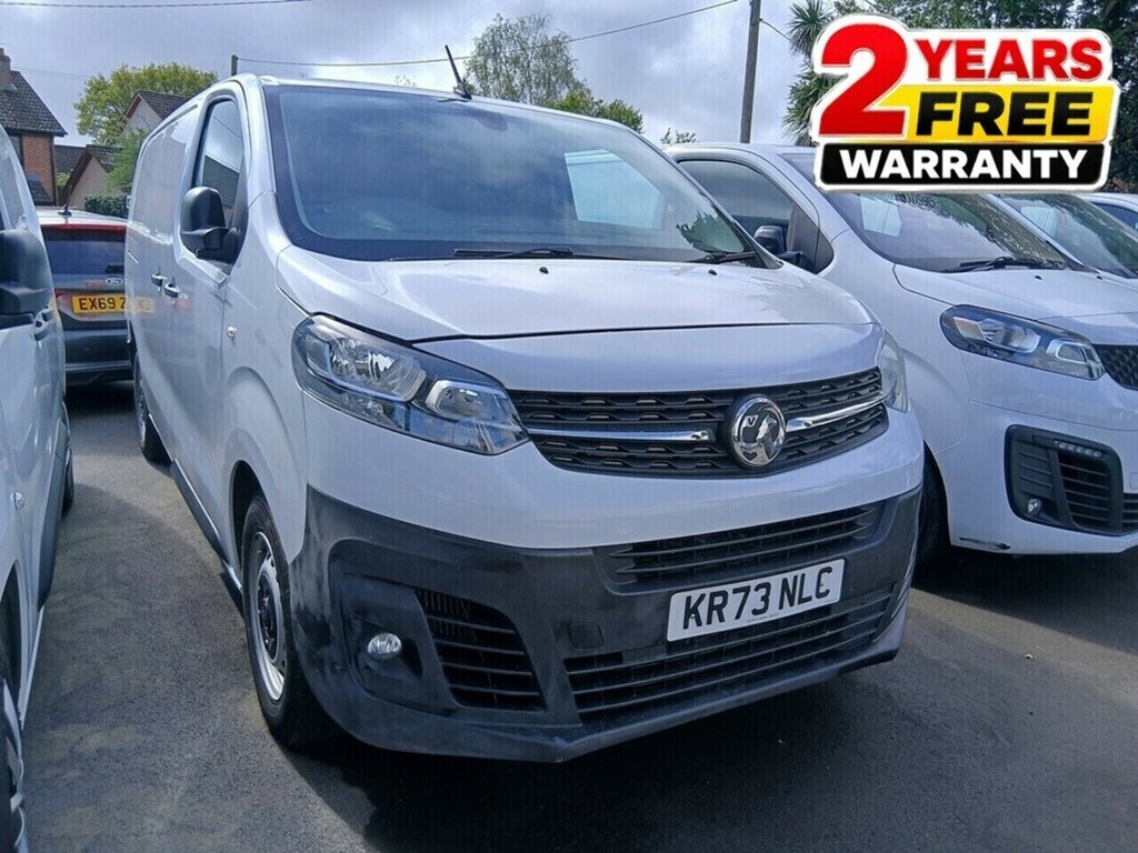 Vauxhall Vivaro 1.5 Turbo D 2900 Prime Panel Van 6Dr White