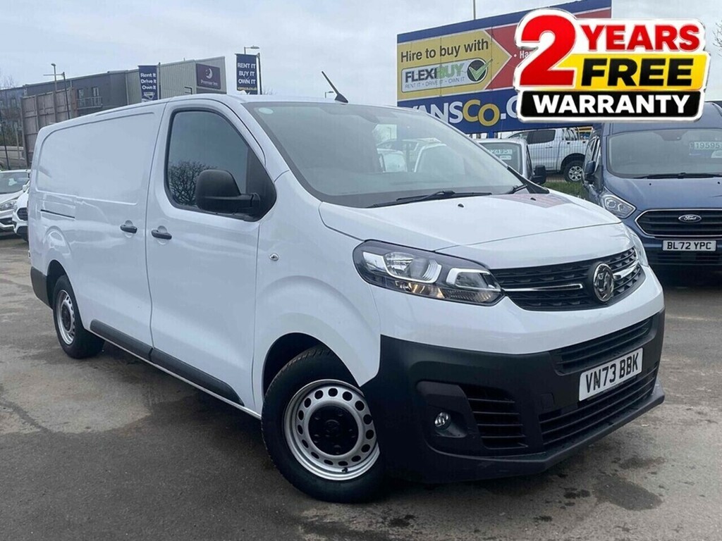 Vauxhall Vivaro 1.5 Turbo D 2900 Prime Panel Van 6Dr White