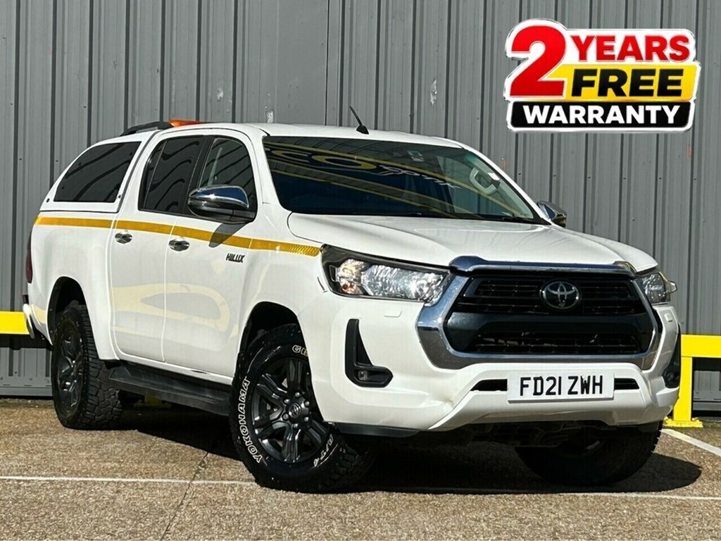 Toyota HILUX 2.4 D-4d Icon Pickup Double Cab White