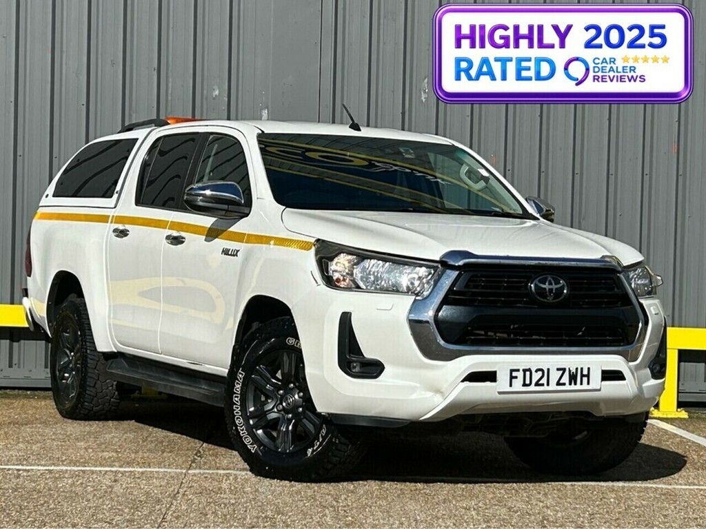 Toyota HILUX 2.4 D-4d Icon Pickup Double Cab White